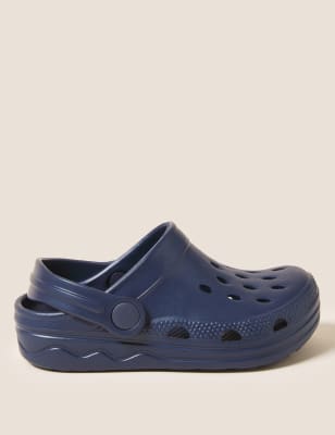 

Unisex,Boys,Girls M&S Collection Kids' Navy Clogs (4 Small - 13 Small), Navy