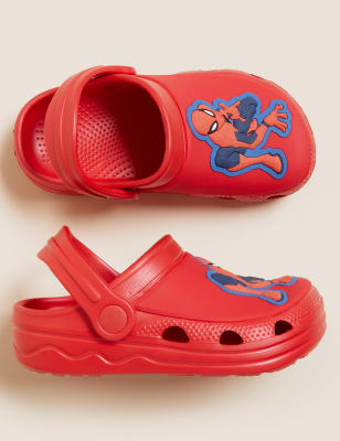 Kids best sale spiderman crocs