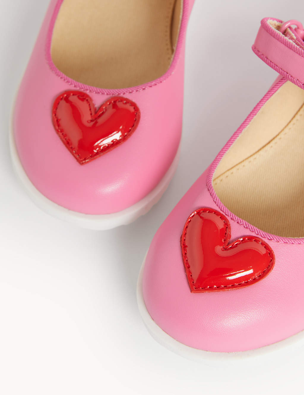Kids’ Riptape Heart Mary Jane Shoes (4 Small - 2 Large) image 2