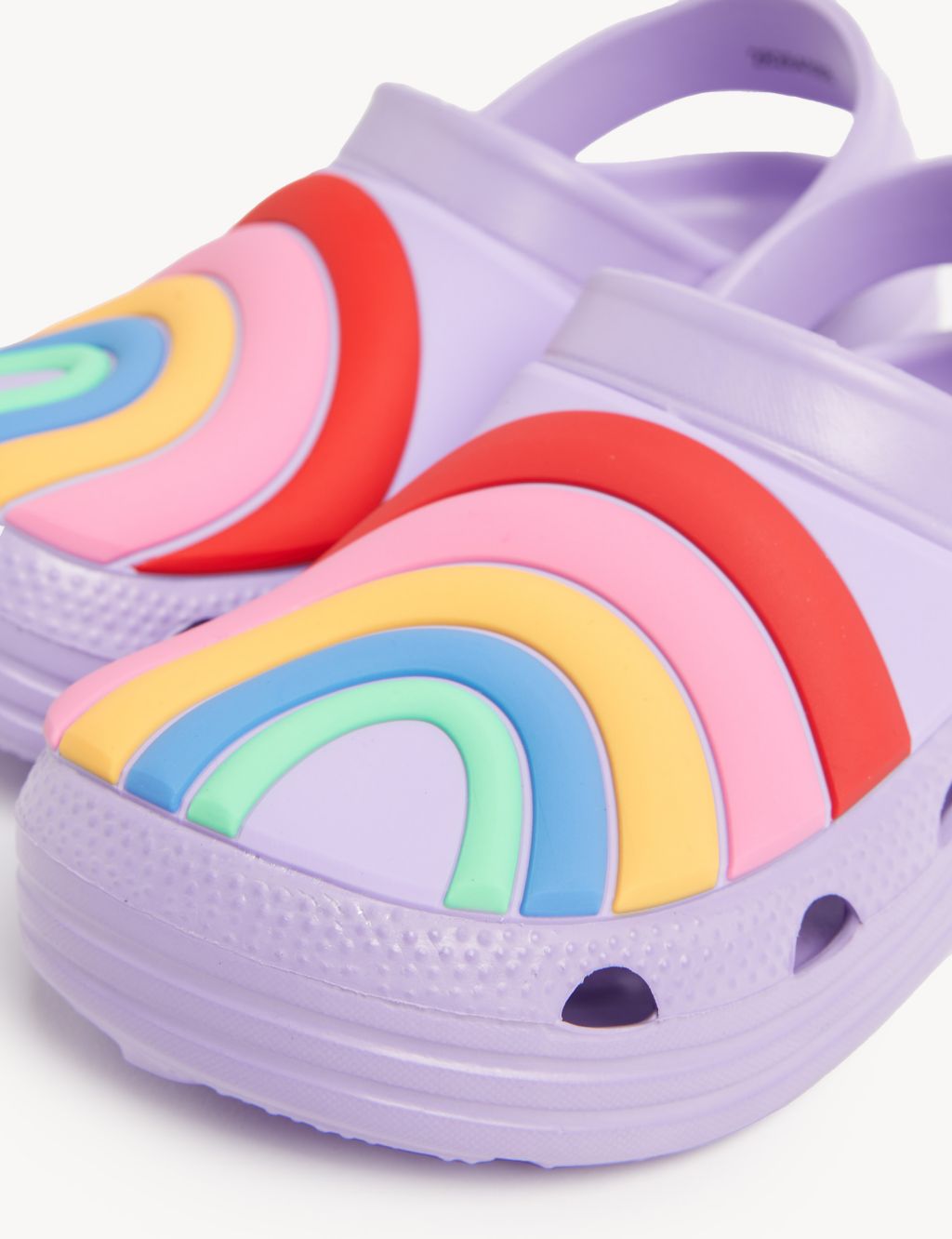 Kids' Rainbow Clogs (4 Small - 13 Small) image 2