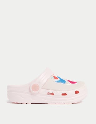 

M&S Collection Kinder-Clogs mit Eiscrememuster (20,5-32) - Pink, Pink