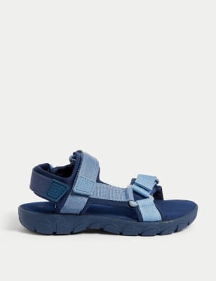 

M&S Collection Sandalias trekker infantiles con velcro (4 pequeño-13 pequeño) - Navy, Navy