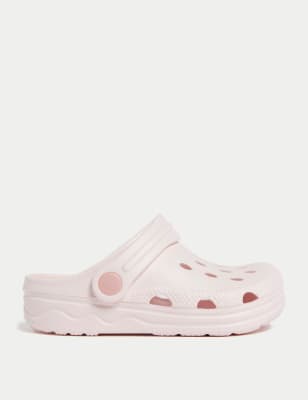 

M&S Collection Einfarbige Kindercloggs für den Urlaub (20,5- 32) - Light Pink, Light Pink