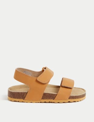 

Boys M&S Collection Kids' Riptape Footbed Sandals (4 Small - 13 Small) - Tan, Tan