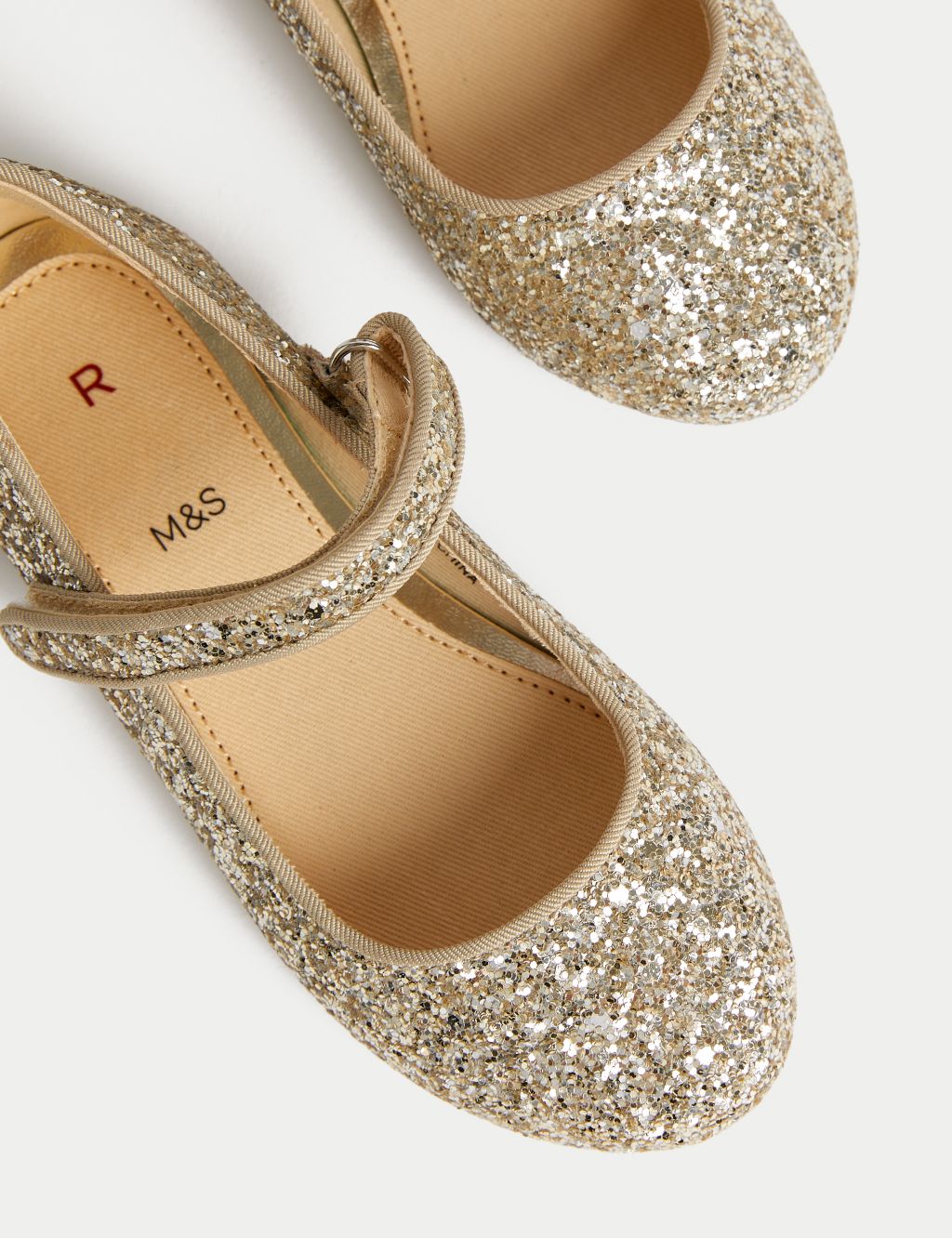 Kids' Glitter Mary Jane Shoes (4 Small - 2 Large) image 3