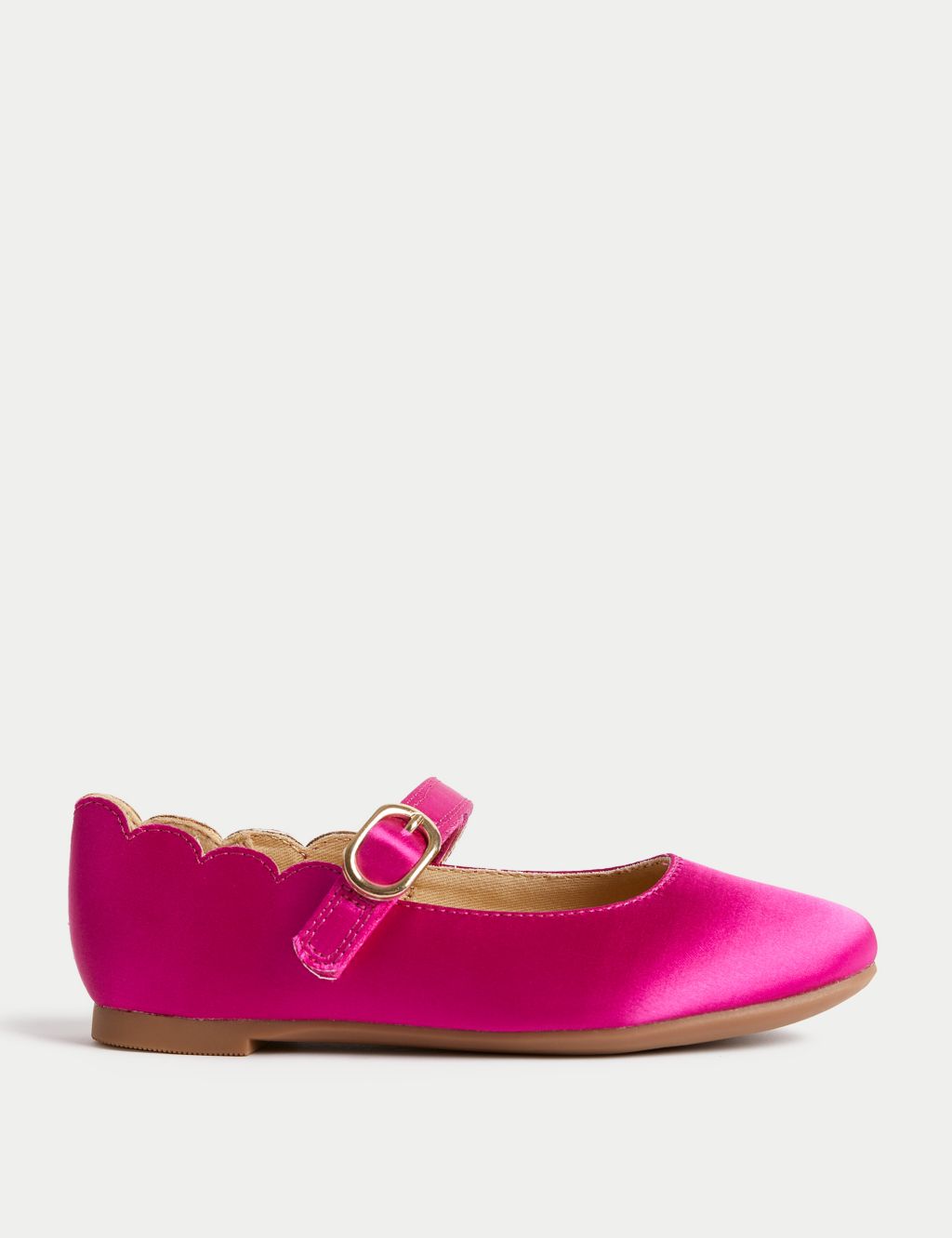 Kids' Satin Mary Jane Shoes (4 Small - 13 Small)