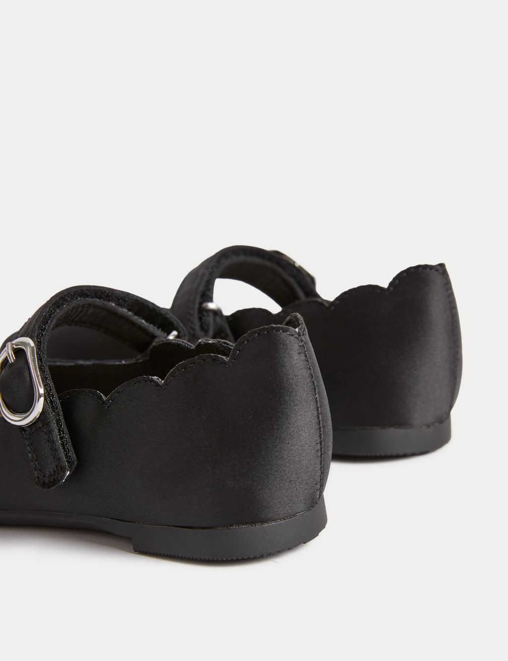 Kids' Satin Mary Jane Shoes (4 Small - 13 Small) image 3