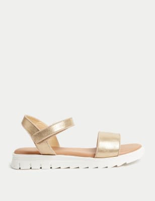

M&S Collection Sandalen für Kinder mit Klettverschluss (32-39,5) - Bronze, Bronze