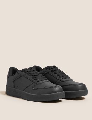 

Unisex,Boys,Girls M&S Collection Kids' Freshfeet™ Chunky Trainers (13 Small - 7 Large) - Black, Black