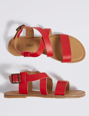 Kids' Leather Sandals | M&S