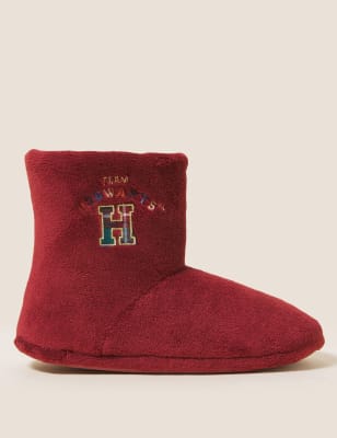 

Unisex,Boys,Girls M&S Collection Kids' Harry Potter™ Slipper Boots (5 Small - 7 Large) - Berry, Berry