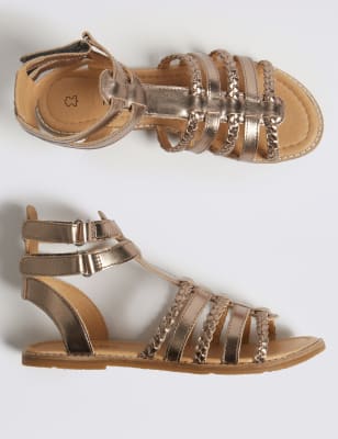 small heel gladiator sandals