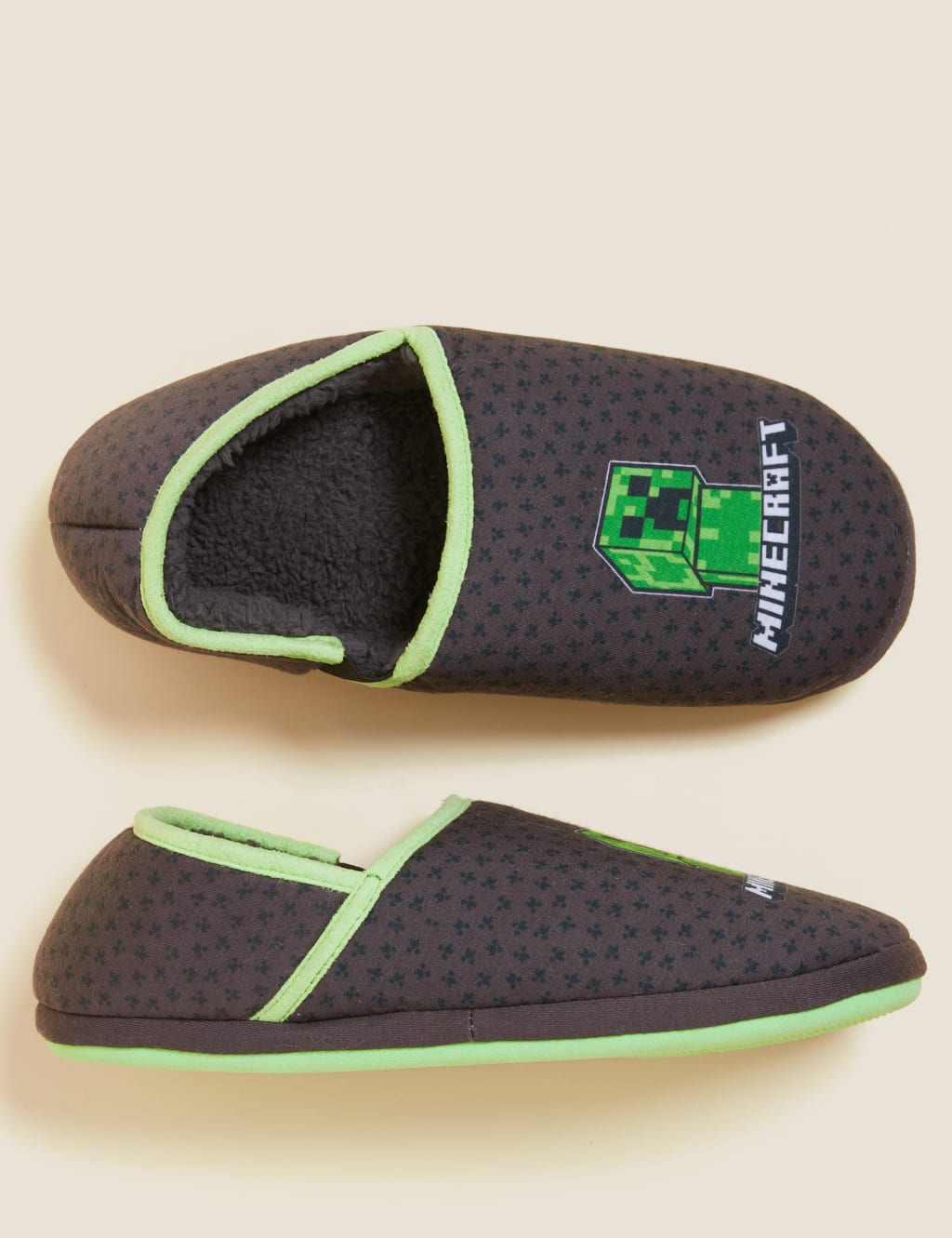 Kids' Minecraft™ Slippers (13 Small - 7 Large) image 2