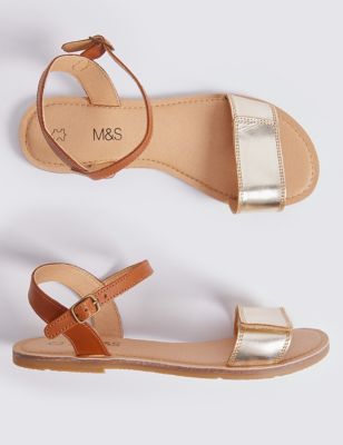 Kids’ Leather Sandals (13 Small - 6 Large) | M&S