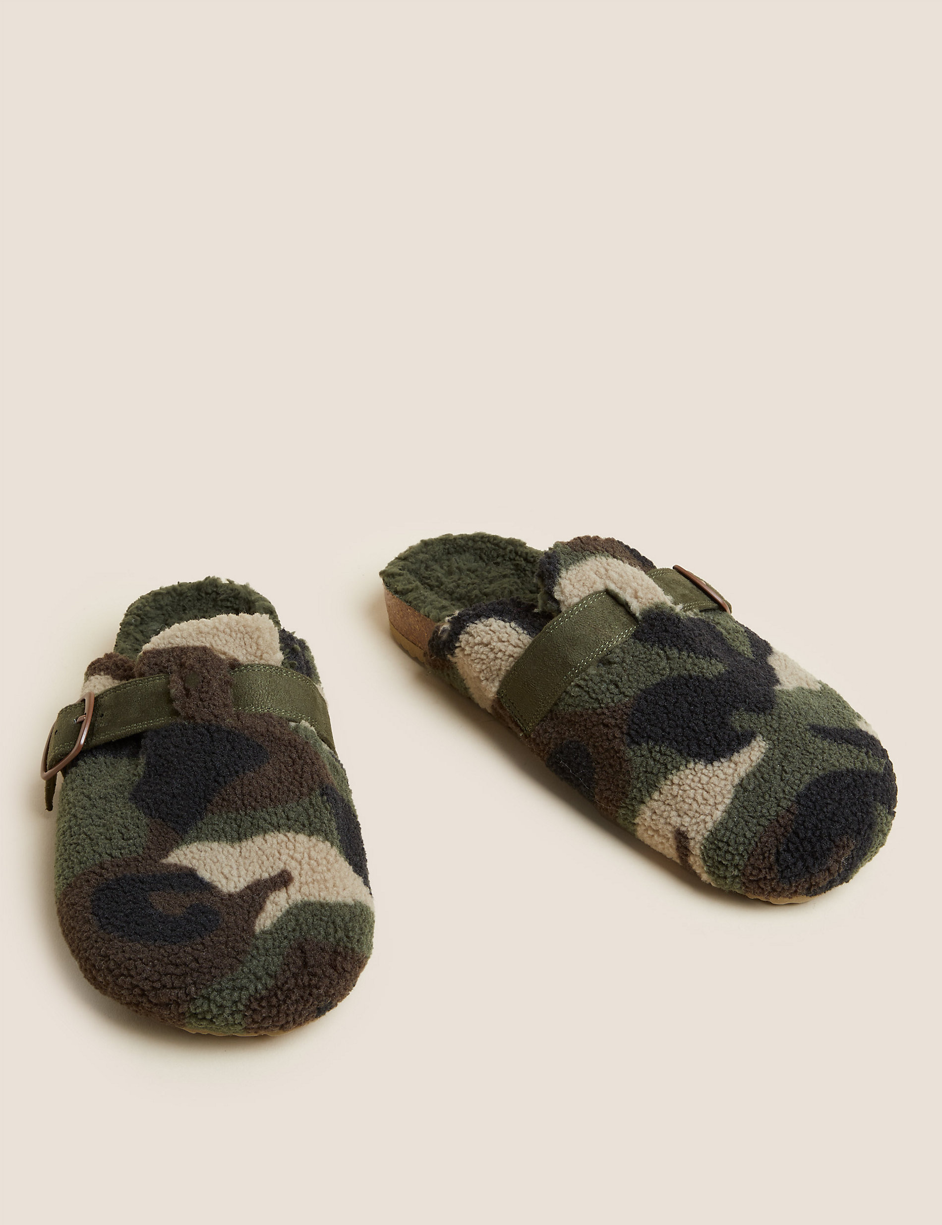 Kids’ Camouflage Slippers (13 Small - 7 Large)