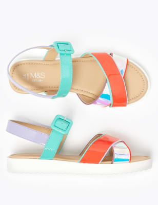 m&s girls sandals