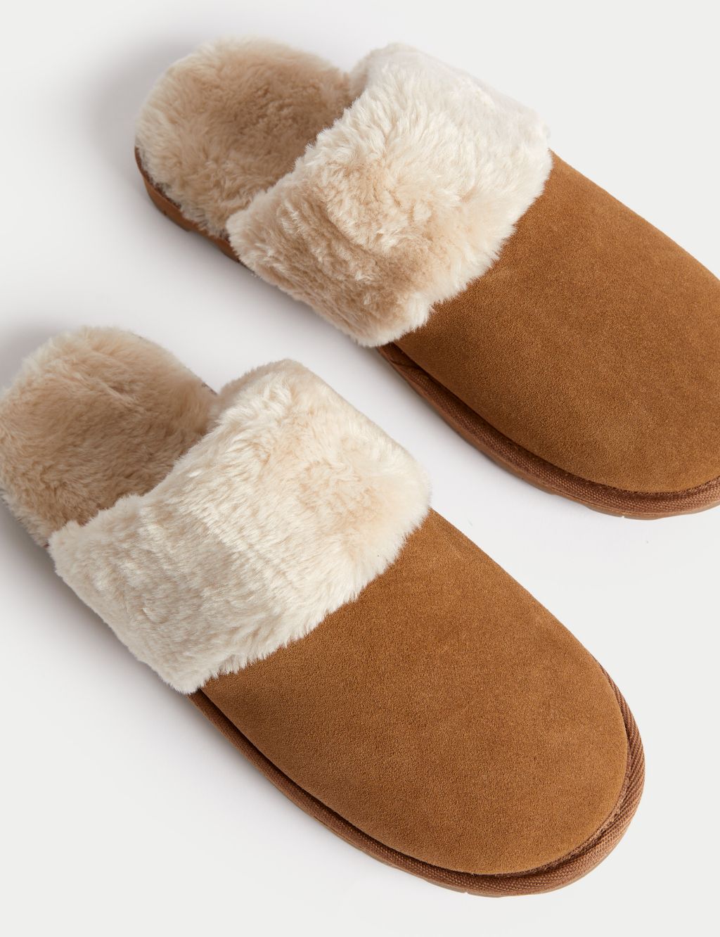 Kids' Suede Freshfeet™ Slippers (13 Small - 7 Large) image 3