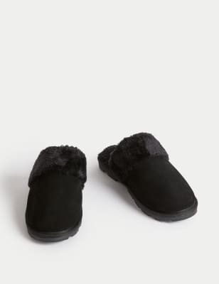 Kids' Suede Freshfeet™ Slippers (13 Small - 7 Large)