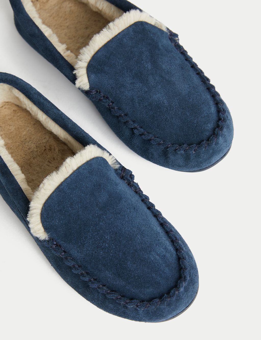 Kids' Suede Freshfeet™ Slippers (4 Small - 7 Large) image 3