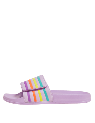 

Girls M&S Collection Kids' Striped Sliders (13 Small - 6 Large) - Lilac, Lilac