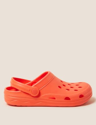 

M&S Collection Zuecos infantiles (1-6 grande) - Orange, Orange