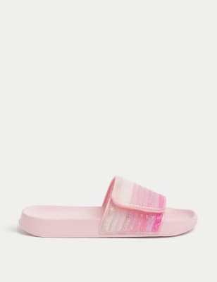 Kids' Glitter Sliders (13 Small - 6 Large) - KG