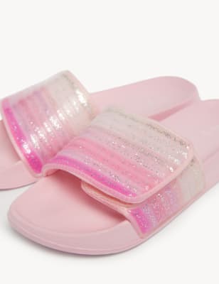 Kids 2025 glitter sliders