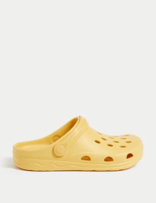

Girls M&S Collection Kids' Yellow Clogs (1 Large - 6 Large), Yellow