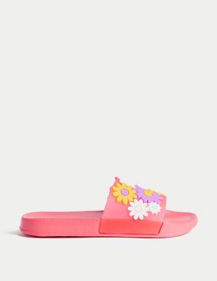 Kids' Floral Sliders (13 Small - 6 Large) - TW
