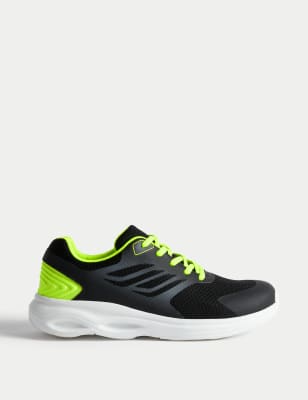 

M&S Collection Kinderturnschuhe mit Freshfeet™ (32-40,5) - Black Mix, Black Mix