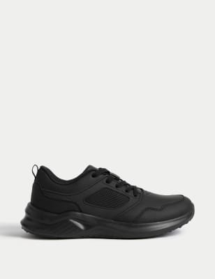 M&S Kid's Trainers (13 Small - 7 Large) - Black, Black