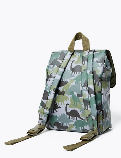 Kids’ Dinosaur Print School Backpack
