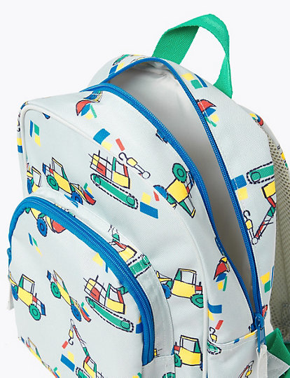 Kids’ Transport Water Repellent School Backpack