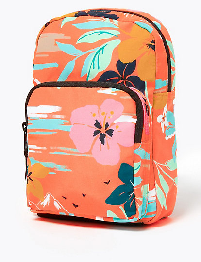 Kids' Tropical Print Mini Backpack