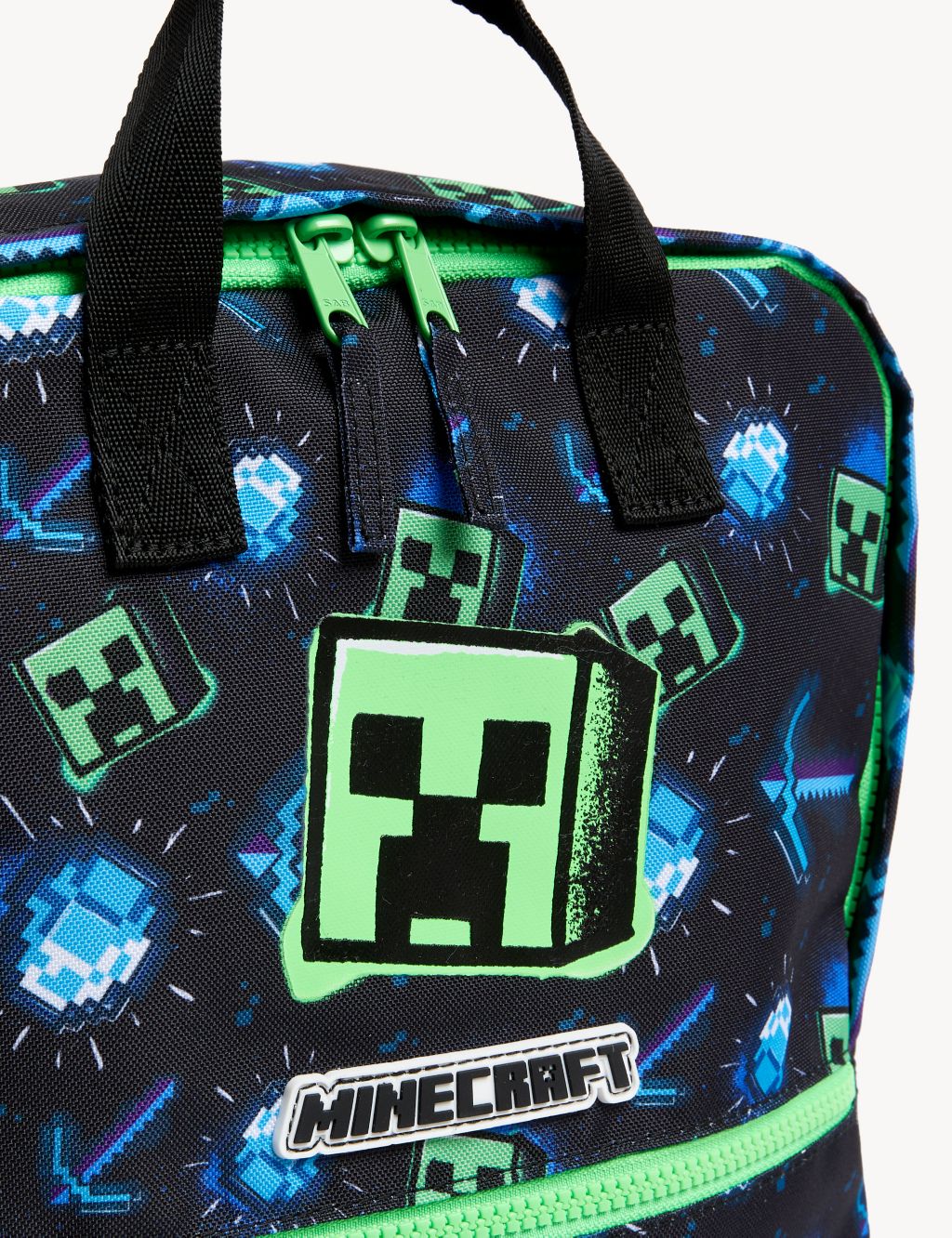 Kids' Minecraft™ Water Repellent School Backpack image 2