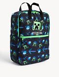 Wasserabweisender Schulrucksack für Kinder mit Minecraft™-Motiv