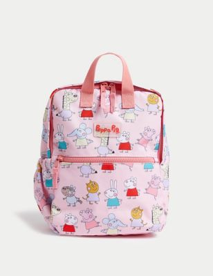 M&S Girls Peppa Pig Backpack - Pink, Pink