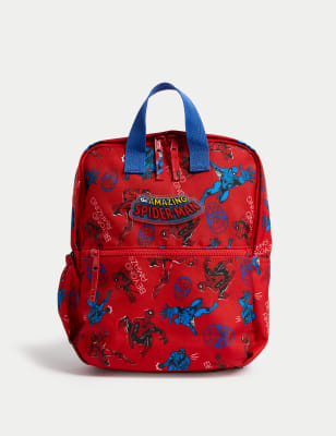 

Boys M&S Collection Kids Spider-Man™ Backpack - Red, Red