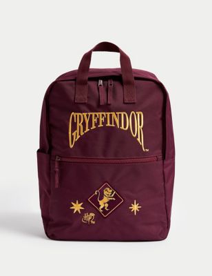 M&S Kid's Harry Potter Gryffindor Backpack - Burgundy, Burgundy