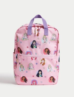 M&S Girl's Kid's Disney Princess Backpack - Pink, Pink