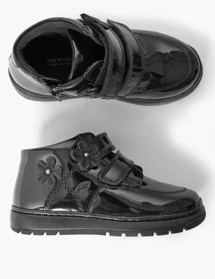 black patent boots marks spencer