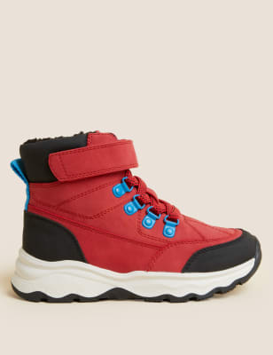 

M&S Collection Wanderstiefel für Kinder mit Freshfeet™ (20-32) - Red Mix, Red Mix