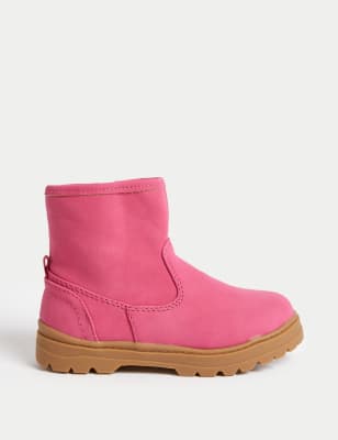 

Unisex,Boys,Girls M&S Collection Kids' Freshfeet™ Chelsea Boots (4 Small - 13 Small) - Pink Mix, Pink Mix