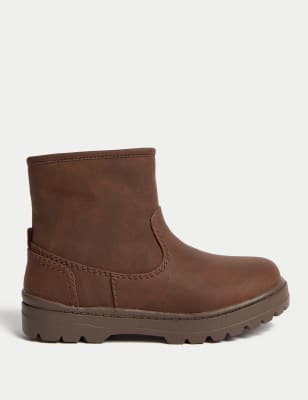 

Unisex,Boys,Girls M&S Collection Kids' Freshfeet™ Chelsea Boots (4 Small - 13 Small) - Brown, Brown