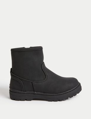 

Unisex,Boys,Girls M&S Collection Kids' Freshfeet™ Chelsea Boots (4 Small - 13 Small) - Black, Black