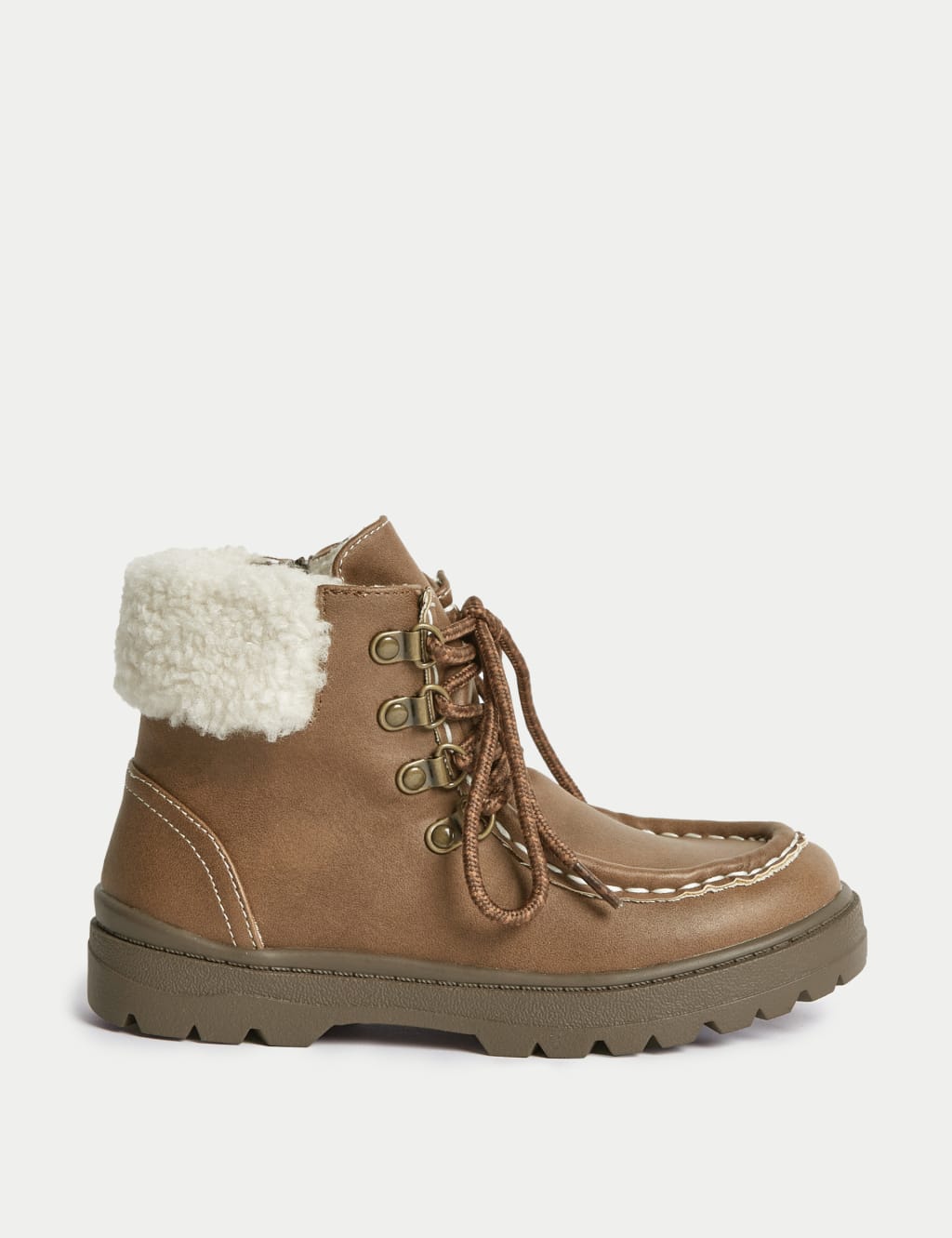 Kids' Freshfeet™ Lace Snow Boots (4 Small - 13 Small) image 1