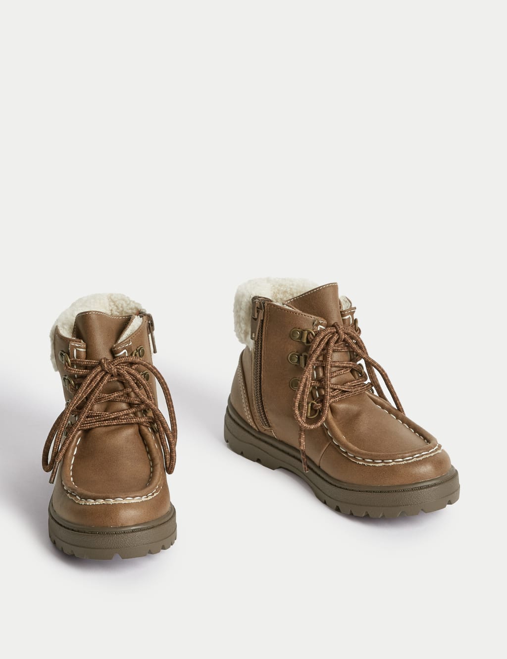 Kids' Freshfeet™ Lace Snow Boots (4 Small - 13 Small) image 2