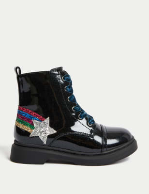 Rainbow hot sale sparkle boots