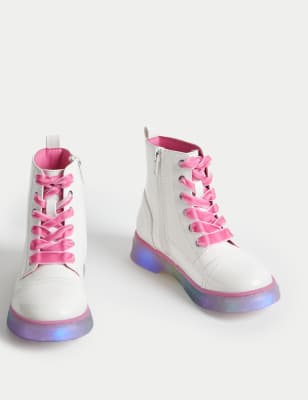 Kids' Freshfeet™ Rainbow Light Up Boots (4 Small - 13 Small)
