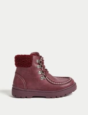 M&s sale burgundy boots